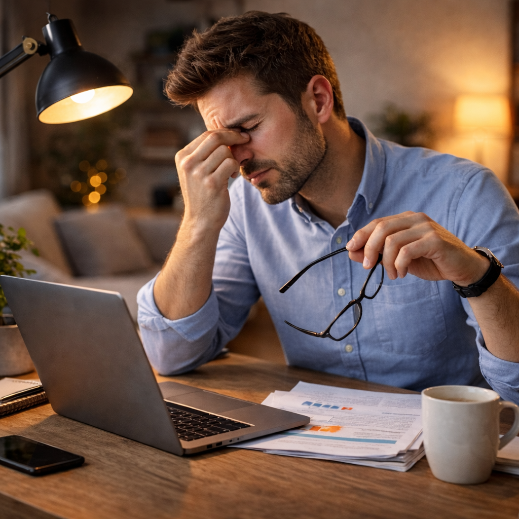 L’impact visuel du télétravail à long terme : quels risques pour les yeux, quelles solutions pour préserver sa vision ?