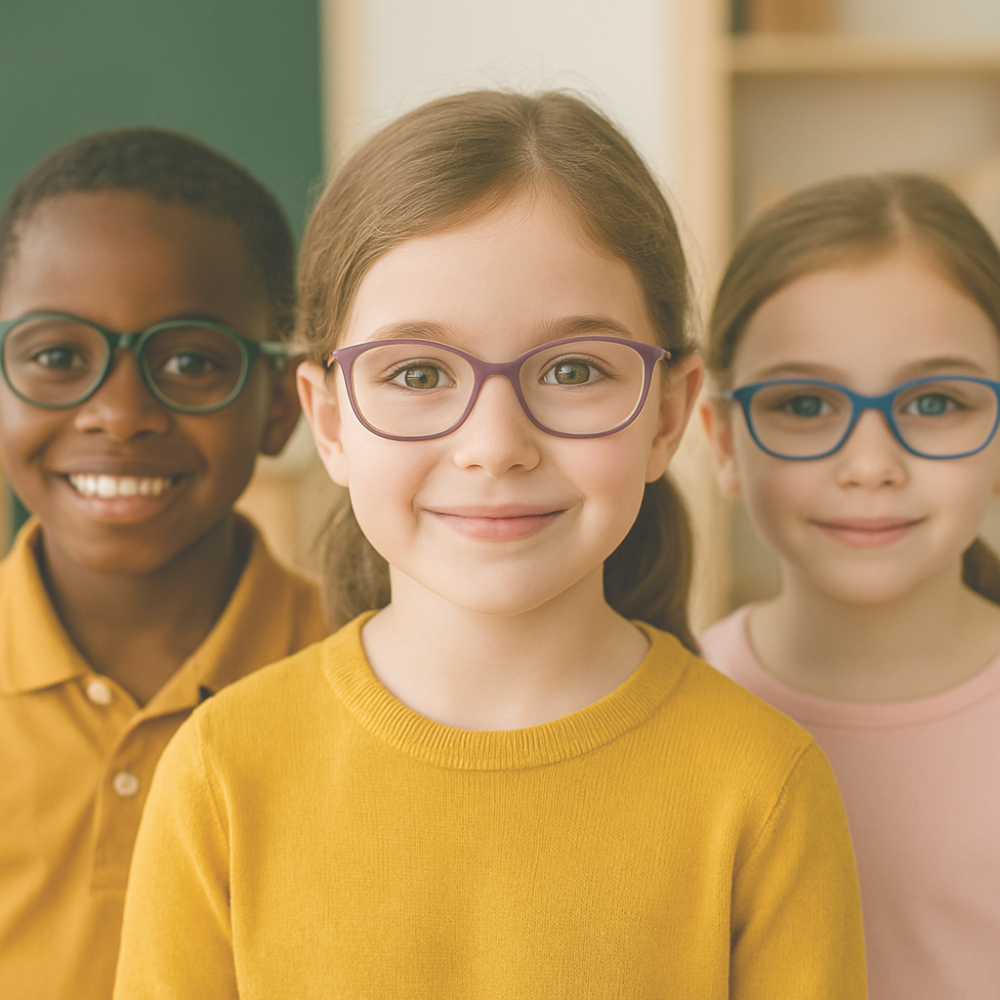 Premières lunettes à l’école : comment rassurer les enfants ?