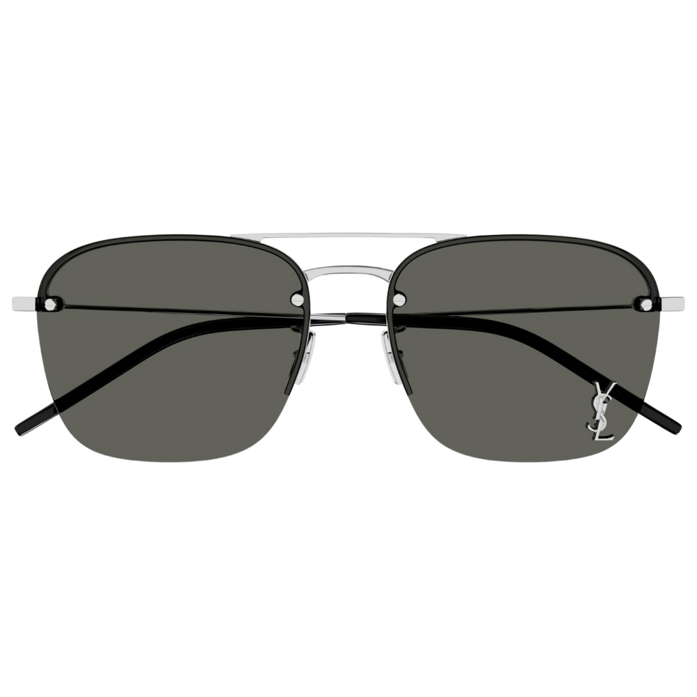 SAINT_LAURENT_SL_309_001_ARGENT_OPTICAL_AIRLINES