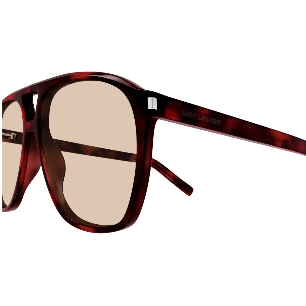 SAINT_LAURENT_SL_596_DUNE_003_HAVANE_FONCE_OPTICAL_AIRLINES