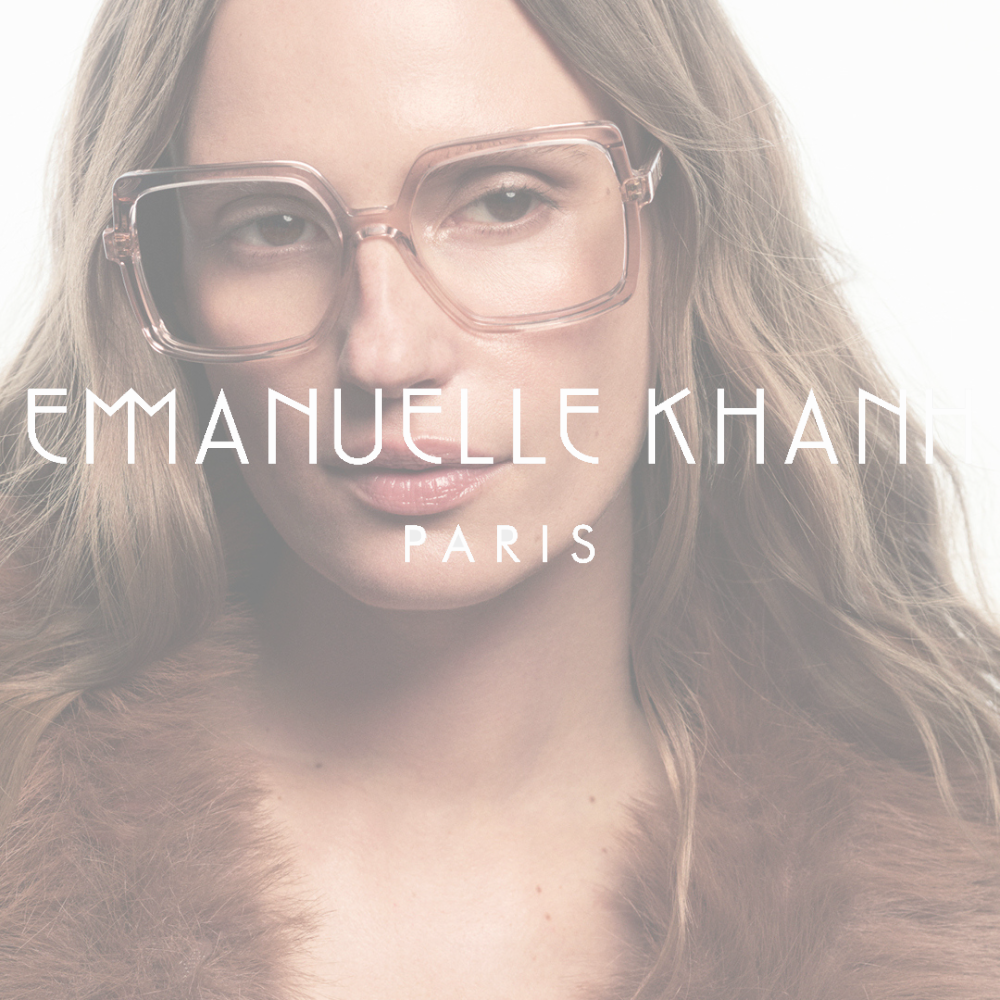 Lunettes EMMANUELLE KHANH en ligne et en boutique à Paris 17 chez Optical Airlines
