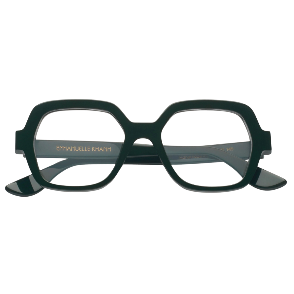 EMMANUELLE_KHANH_EQUINOX_355_VERT_OPTICAL_AIRLINES_OPTICIEN_PARIS