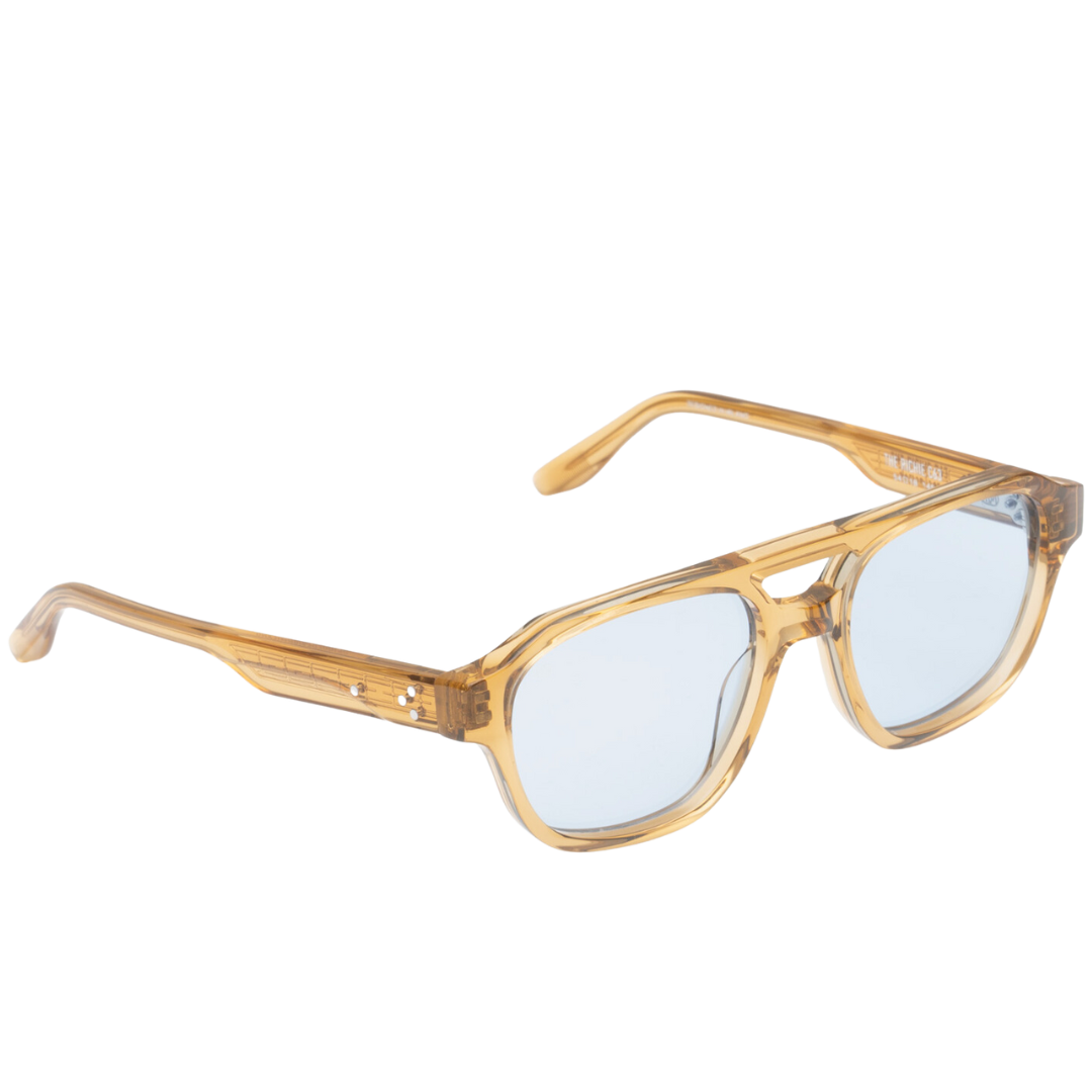 Lunette_de_vue_UDM_THE_RICHIE_C63_HONEY_AND_LIGHT_BLUE_LENS_JAUNE_OPTICALAIRLINES_OPTICIEN_PARIS