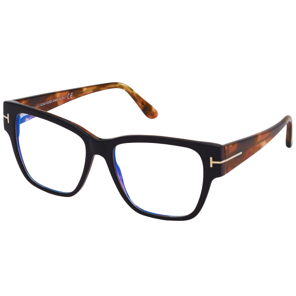 TOM-FORD-FT5745-HAVANE-OPTICAL-AIRLINES